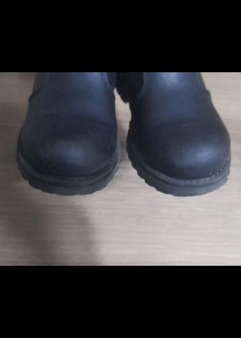 Kamuflaj Desenli Siyah çocuk Bot - Görsel 6