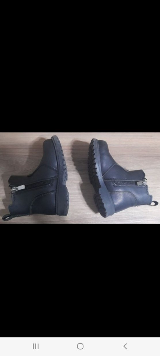 Kamuflaj Desenli Siyah çocuk Bot - Görsel 3