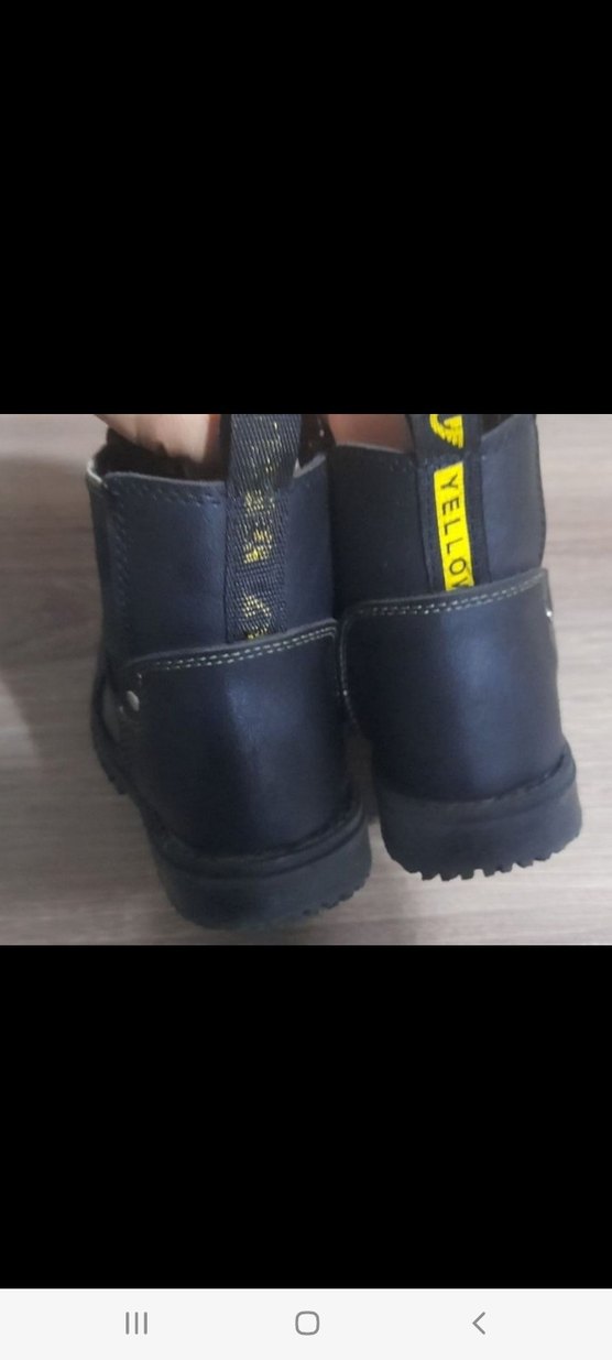 Kamuflaj Desenli Siyah çocuk Bot - Görsel 4