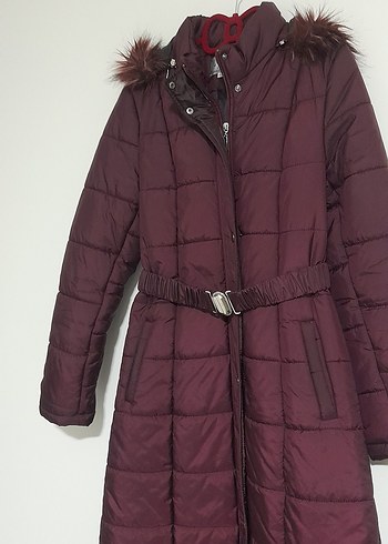 Şişme Mont mürdüm - Görsel 6