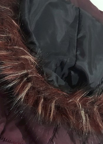 Şişme Mont mürdüm - Görsel 9