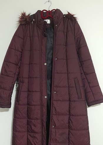 Şişme Mont mürdüm - Görsel 4