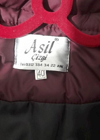 Şişme Mont mürdüm - Görsel 15