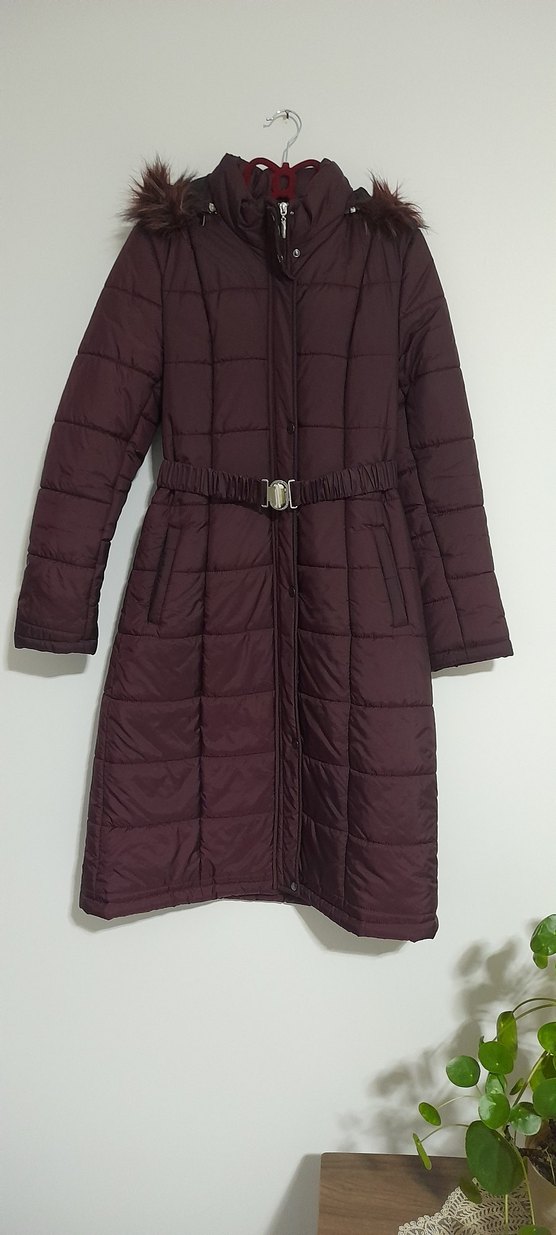 Şişme Mont mürdüm - Görsel 2