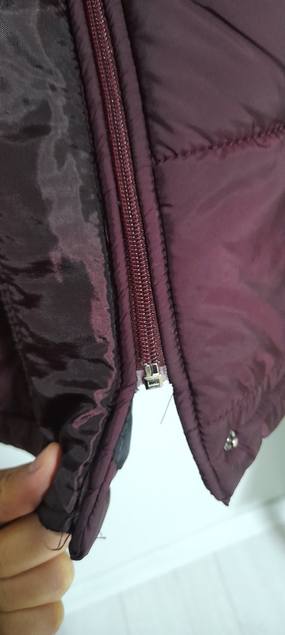 Şişme Mont mürdüm - Görsel 3