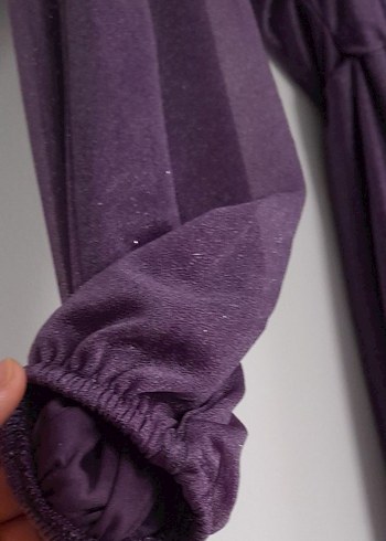 Uzun Elbise (lila mor simli), Uzun Kollu - Görsel 7