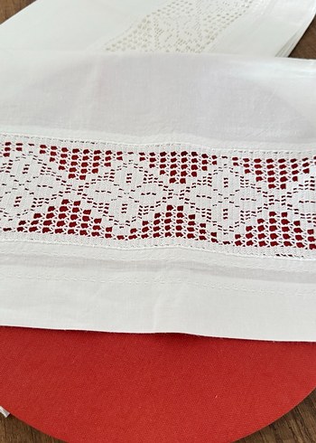 Nakışlı sarılı yatak kenarı çarşaf dantel - Görsel 4