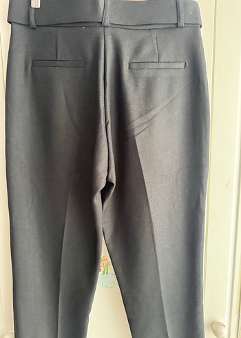 İ Kemerli Kadın Kumaş Pantolon - Görsel 2