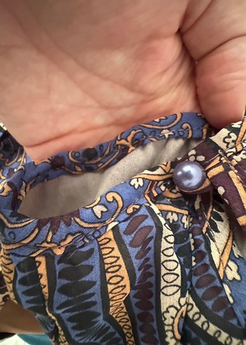 Bohem Desenli Uzun Elbise - Görsel 7