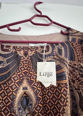 Bohem Desenli Uzun Elbise - Görsel 3