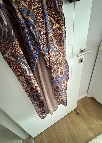 Bohem Desenli Uzun Elbise - Görsel 4