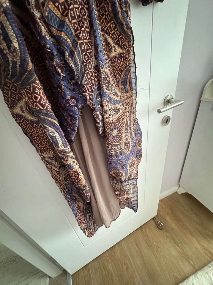 Bohem Desenli Uzun Elbise - Görsel 4