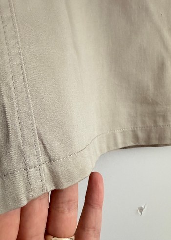 Bej Midi Kadın Mini Etek - Görsel 2