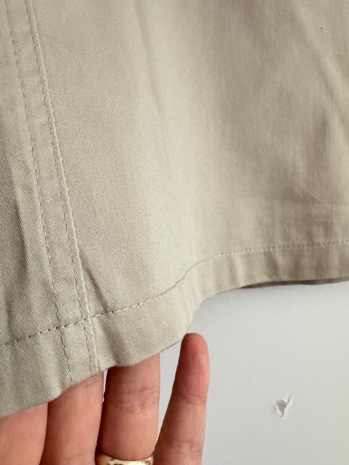 Bej Midi Kadın Mini Etek - Görsel 2