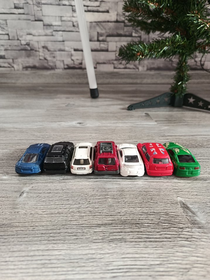 Metel Renkli Mini Oyuncak Arabalar Seti - Görsel 2