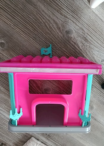 Uçar Buzlar Ülkesi Tren Seti 52 Parça Pembe - Görsel 5