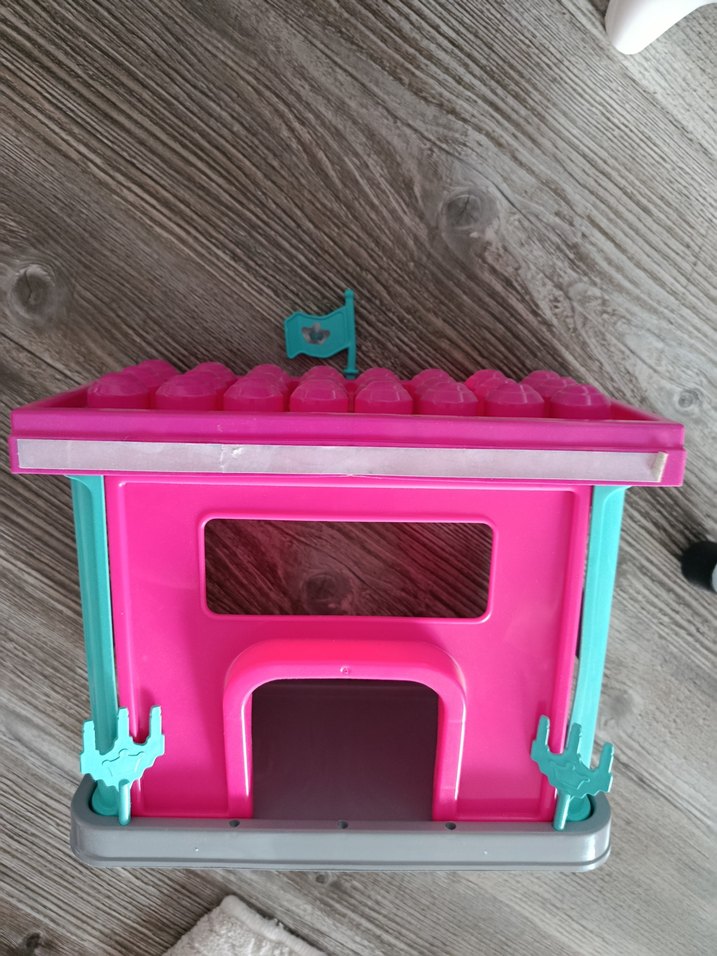 Uçar Buzlar Ülkesi Tren Seti 52 Parça Pembe - Görsel 5