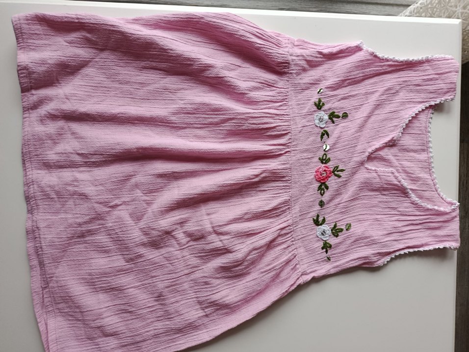 7 PARÇA TOPTAN KIZ ÇOCUK ELBİSE 6-7-8 Yaş - Görsel 2