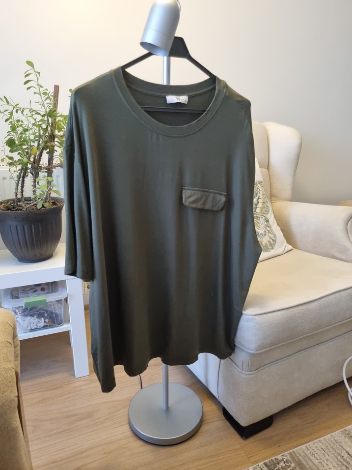 faik sönmez bluz xl haki yeşili - Görsel 3