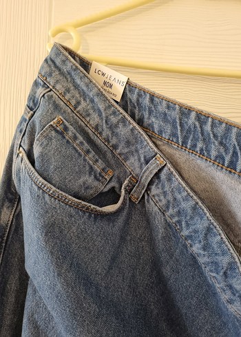 Kadın lcw mom Jean likrasız - Görsel 2