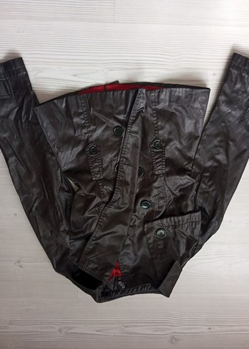 Düğmeli siyah Kadın Ceket - Görsel 2