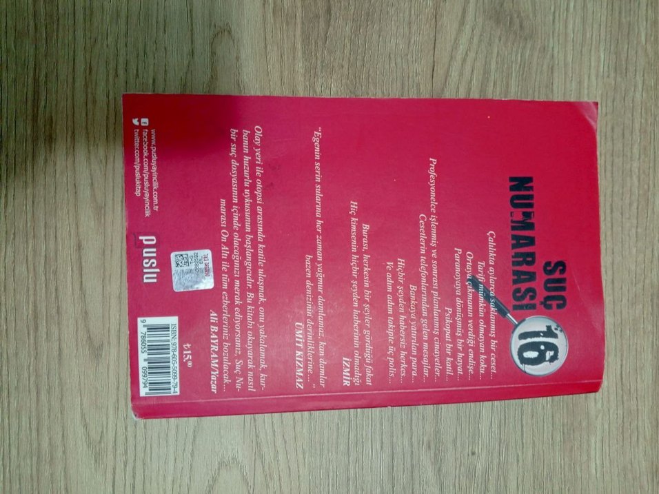 Suç Numarası 16 - Ümit Kızmaz - Görsel 2