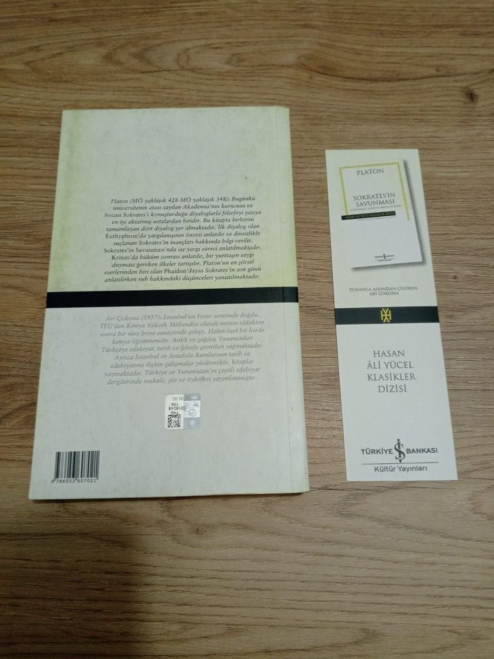 Platon - Sokrates'in Savunması Kitabı - Görsel 2