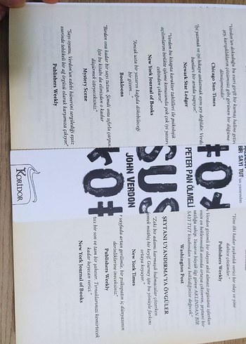 Peter Pan Ölmelı Sus - John Verdon - Görsel 3