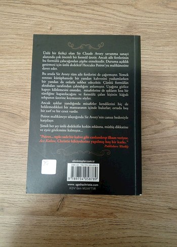 Agatha Christie - Acı Kahve Roman - Görsel 2