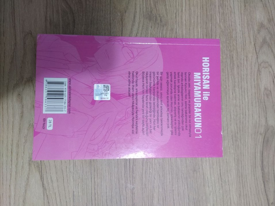 Horimiya Cilt 1 Manga - Görsel 2