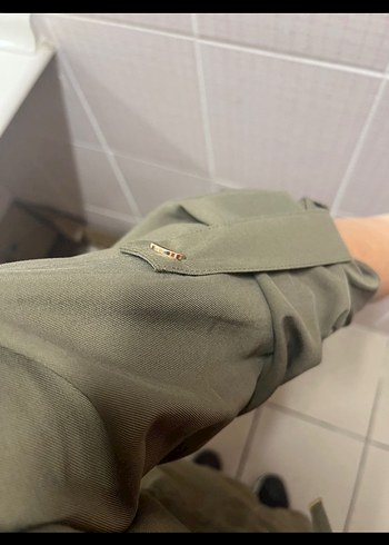 Zara ince ceket /trençkot - Görsel 2