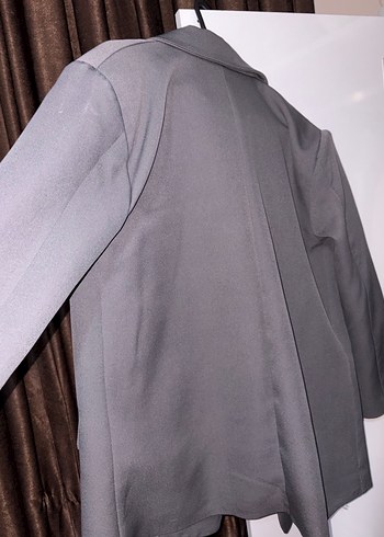 Gri blazer - Görsel 3
