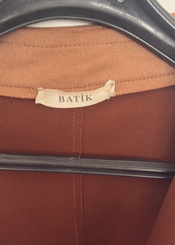 Kahverengi Süet Kemerli Uzun Kadın Trençkot - Görsel 3