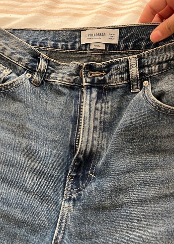 Pull and Bear Pull Bear Mavi Yikamali Denim Jean