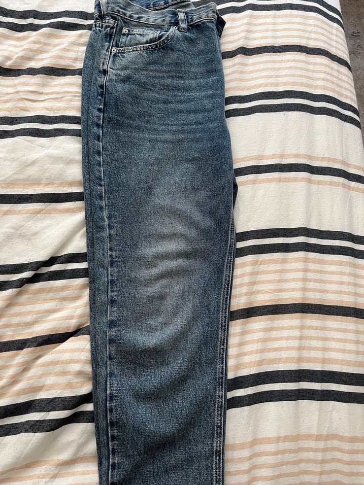 Pull&Bear Mavi Yıkamalı Denim Jean — görsel 4/6