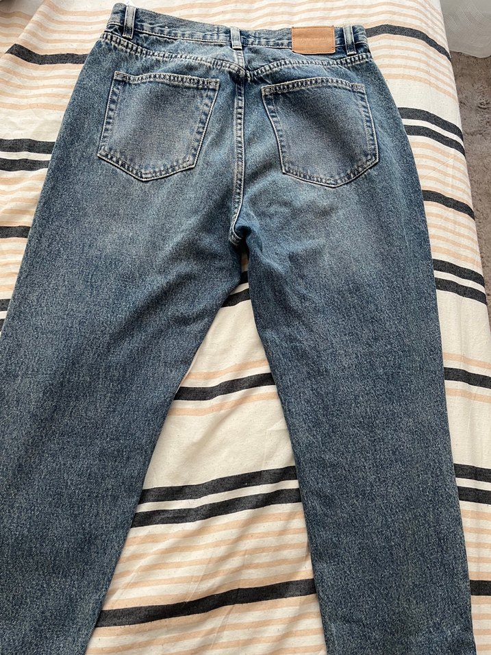 Pull&Bear Mavi Yıkamalı Denim Jean — görsel 2/6