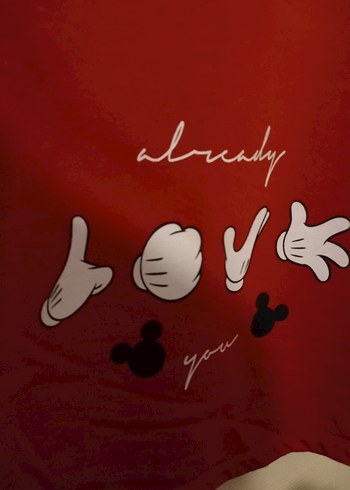 Disney Mickey Mouse Sweatshirt M Beden - Görsel 2