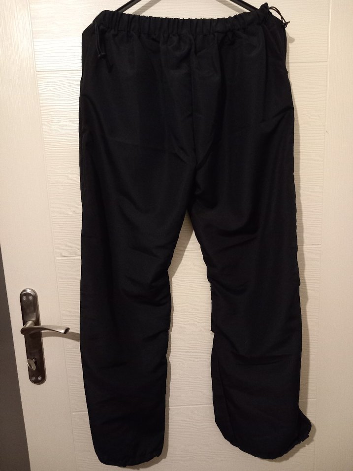 Siyah Paraşüt Pantolon XL Beden - Görsel 2