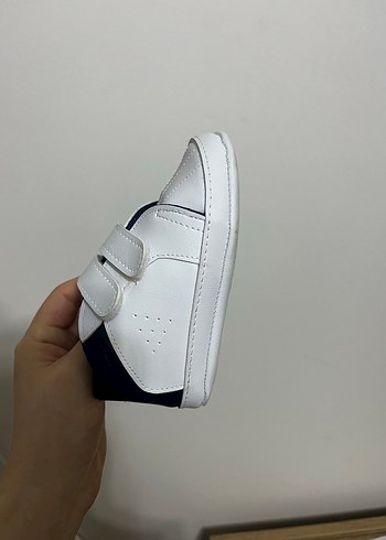 Erkek Bebek Beyaz İlk Adım Ayakkabısı - Görsel 3