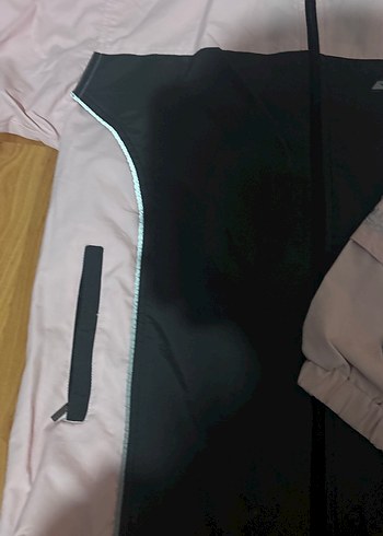 Kadın Fermuarlı pembe-antrasit Spor Ceket - Görsel 2