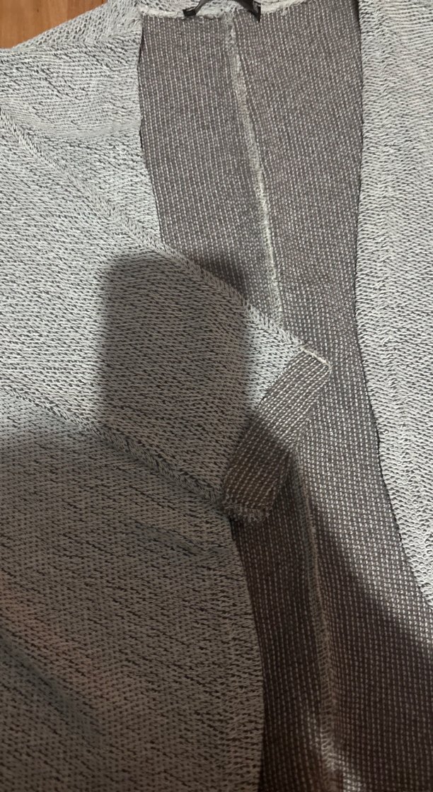 Gri Triko Kadın Hırka - Görsel 3