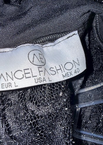 Uzun Kollu Siyah Dantel Midi Elbise - Görsel 4