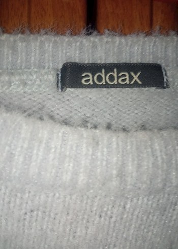 Beyaz Örgü Yün Kadın Kazak - Görsel 2