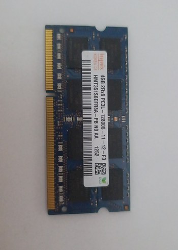 4GB PC3L DDR3 Laptop RAM Modülü - Görsel 2