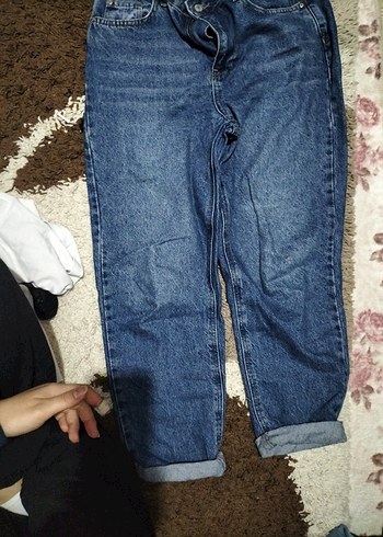 Trendvol Kadın Mavi  Denim Pantolon - Görsel 4