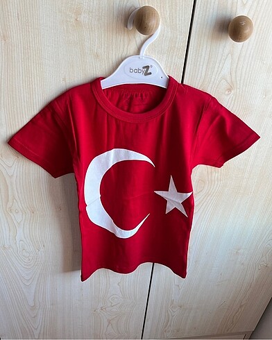 24-36 Ay Beden Bayrak tshirt