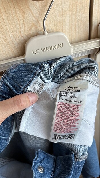 24-36 Ay Beden LCW kot pantolon