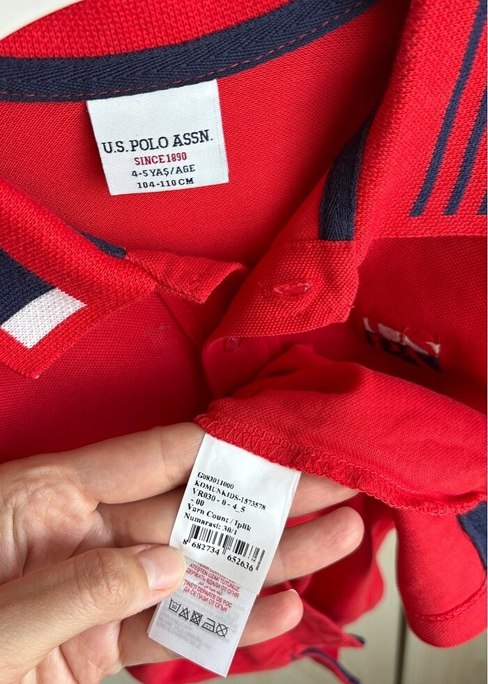 U.s Polo yakalı tişört - Görsel 4