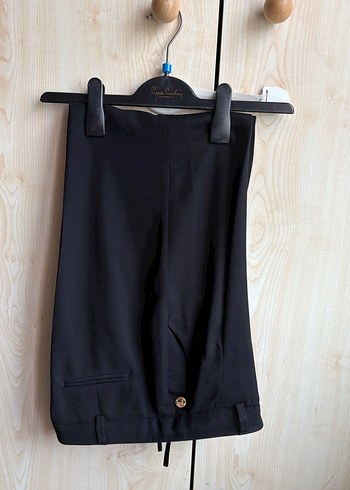 Siyah Kadın Düğmeli Ofis Blazer - Görsel 3