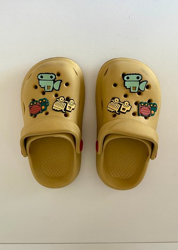 Renkli Baskılı Erkek Çocuk Kaydırmaz Terlik - Görsel 4